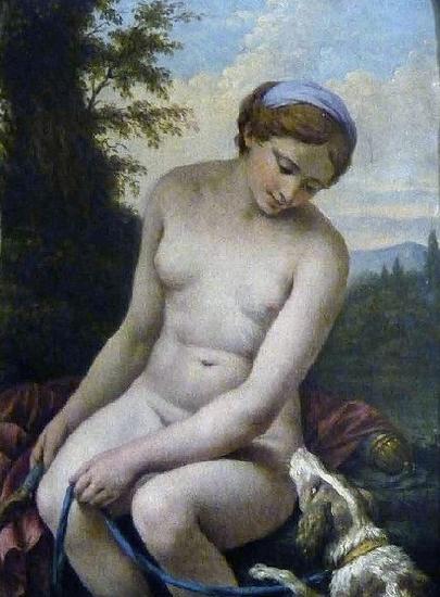 Louis Jean Francois Lagrenee Diana at her Bath